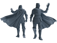 MRY-SFW SSTR094 Miniatures Soldier Model Kit Medieval Knight Six-Person Marching Group