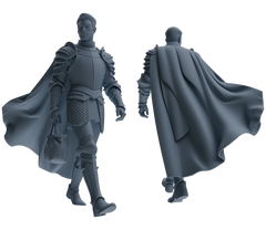 MRY-SFW SSTR084 Miniatures Soldier Model Kit Medieval Knight Five-Person Supply Carrying Group