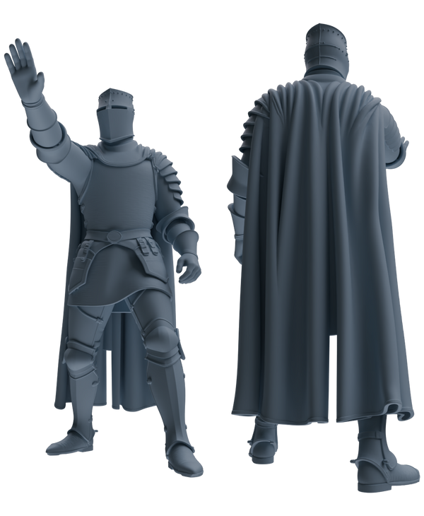 MRY-SFW SSTR092 Miniatures Soldier Model Kit Medieval Knight Six-Person Hunting Group