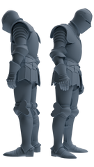 MRY-SFW SSTR097 Miniatures Soldier Model Kit Medieval Knight Six-Person Reprimand Group