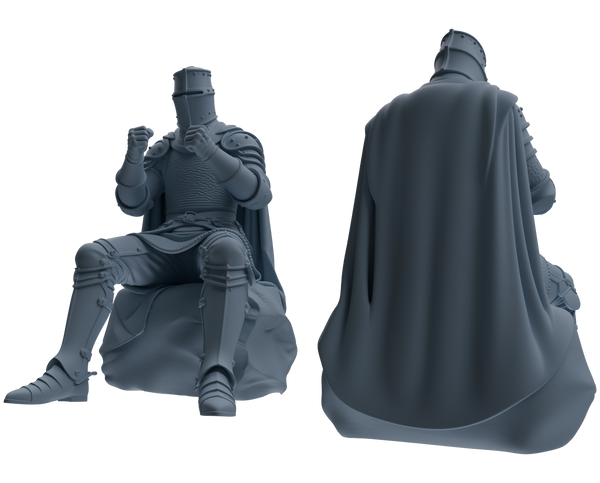 MRY-SFW SSTR088 Miniatures Soldier Model Kit Medieval Knight Five-Person Conversation Group