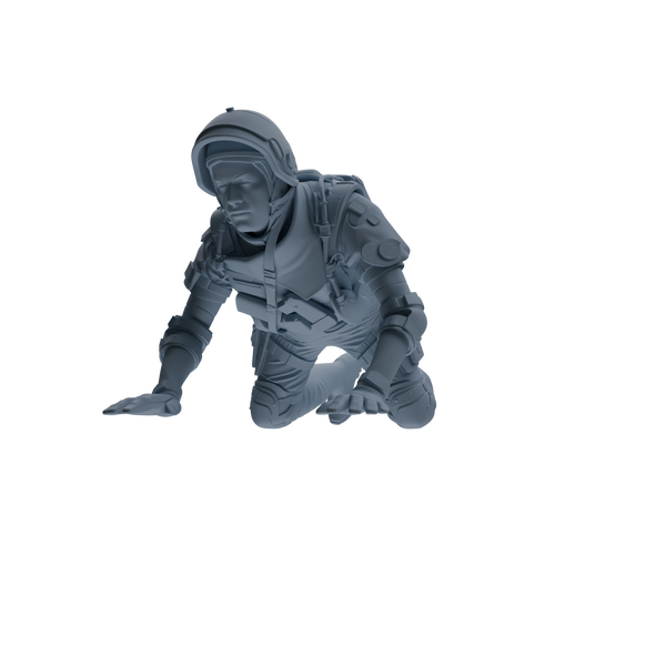 MRY-SFW SSTR324 Modern Counter-Terrorism SWAT Shield Bearer Combat 3 Four-Person Group