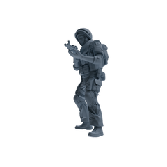 MRY-SFW SSTR322 Modern Counter-Terrorism SWAT Shield Bearer Combat Four-Person Group