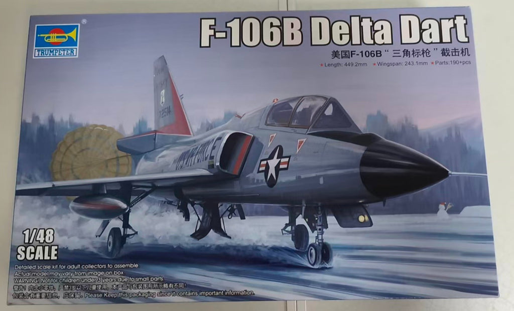 Trumpeter 1/48 02892 F-106B Delta Dart