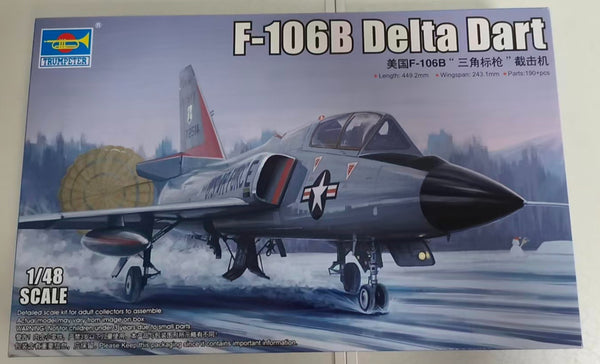Trumpeter 1/48 02892 F-106B Delta Dart