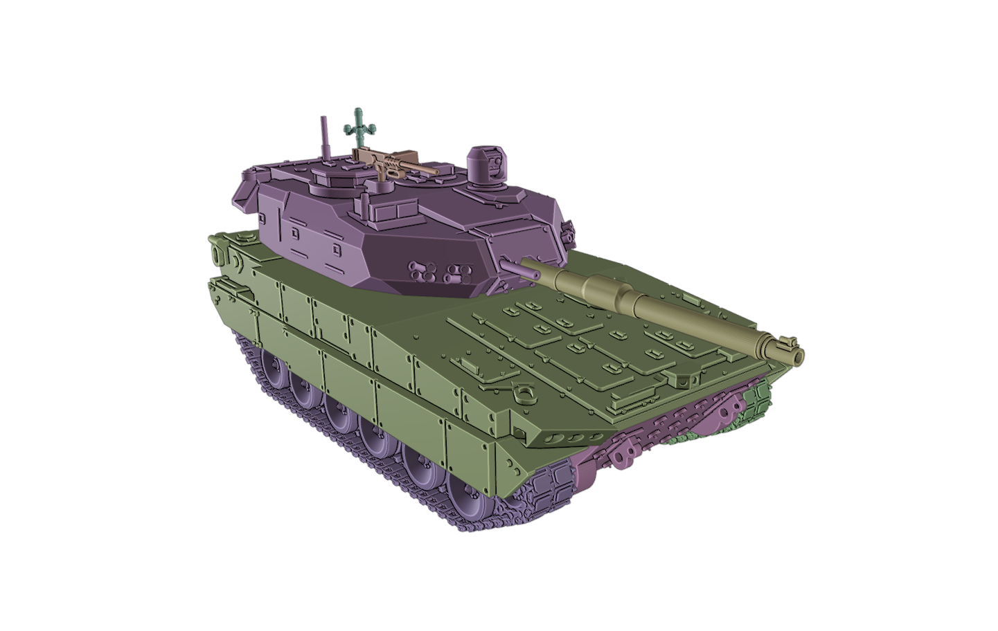 SSMODEL MODEL KIT 1/144 M10（MPF） tank VLT144USA0004