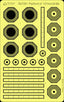 Rainbow PE for 1/700 Platform of type-89 127mm AA Rb7091