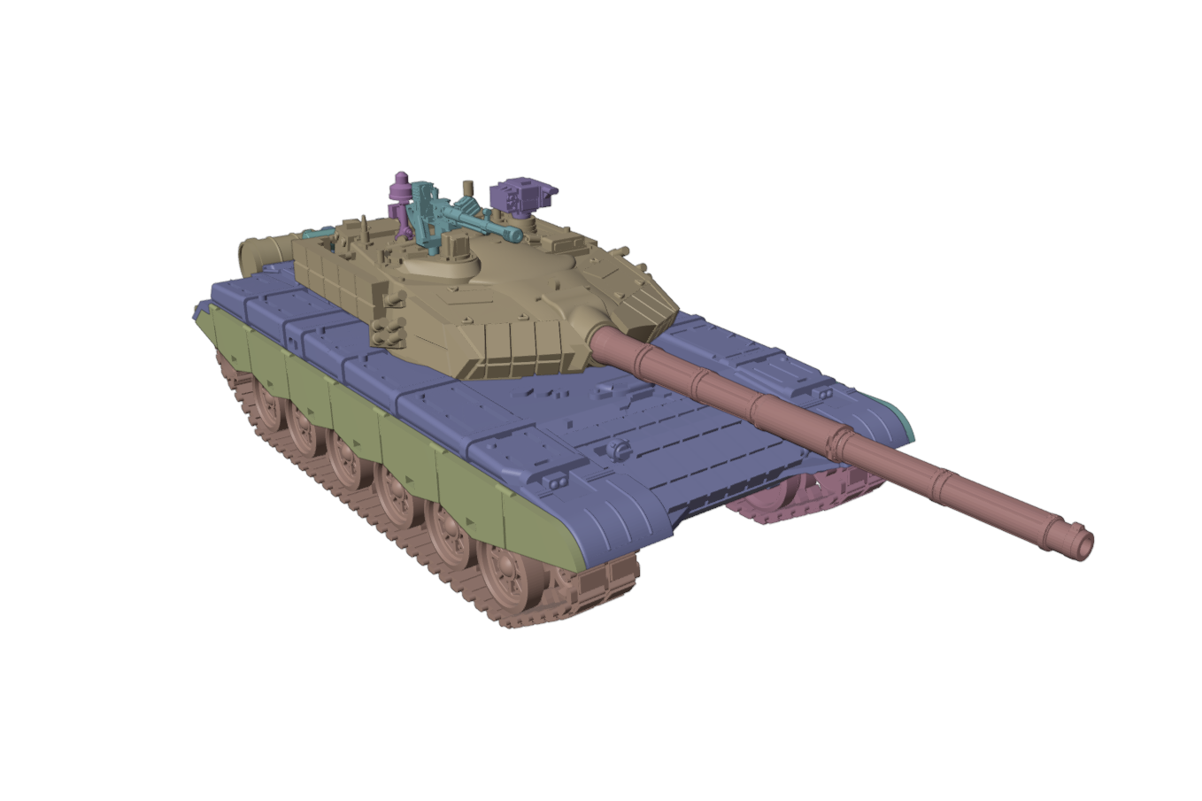 SSMODEL MODEL KIT 1/144 ZTZ-99 Phase II renovation TANK VMBT144CHN0003