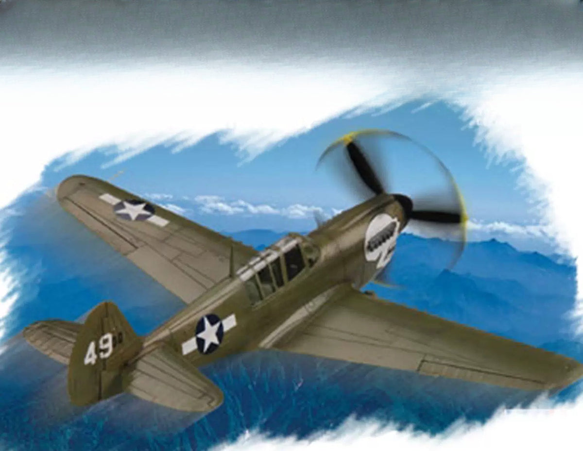 Trumpeter HOBBY BOSS 1/72 P-40N Kitty Hawk Fighter 80252 — scale model kit