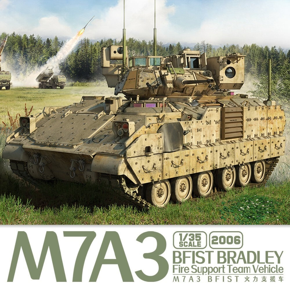 MAGIC FACTORY 2006 1/35 M7A3 Bfist Bradley Fire Support Team Vehicle ...