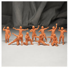 Modern ground crew 29 people LSSNO100 1/35/48/64/72/87/100/144
