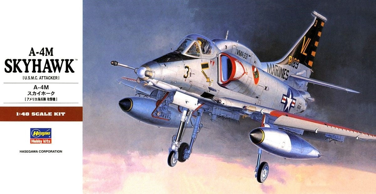 Hasegawa 07233 1/48 A-4M Sky Hawk Model Kit Main image