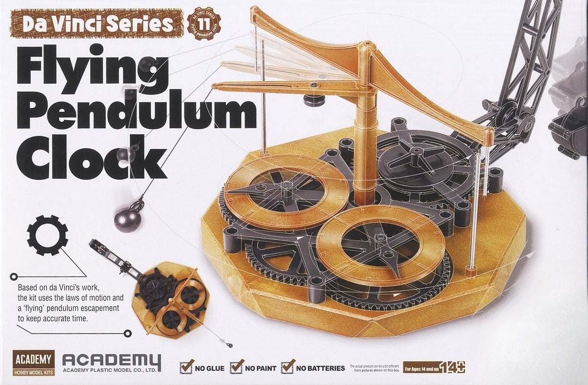 Academy 18157 Da Vinci Science series Flying Pendulum Clock (Plastic model) Main image