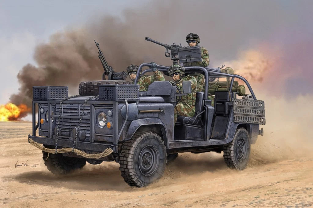 hobbyboss 82450 1/35 USA RANGER SPECIAL OPERATIONS VEHICLE RSOV W/MG fav Main image