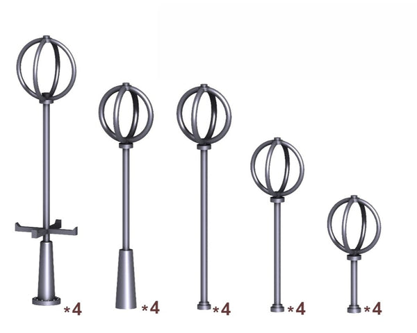SSMODEL R350072   1/350 scale 5 kinds of azimuth meters