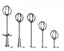 SSMODEL R350072   1/350 scale 5 kinds of azimuth meters