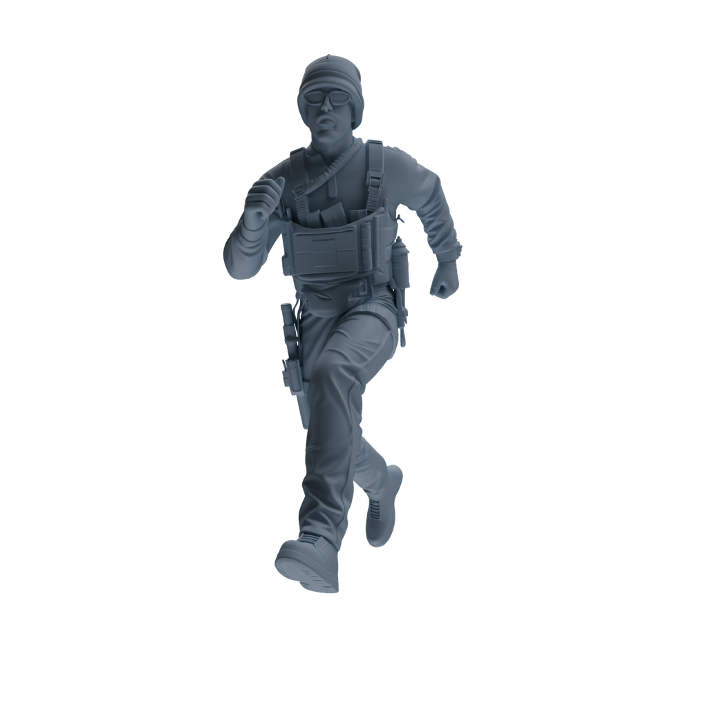 MRY-SFW SSTR388 Modern U.S. Special Forces Training Four-Person Group