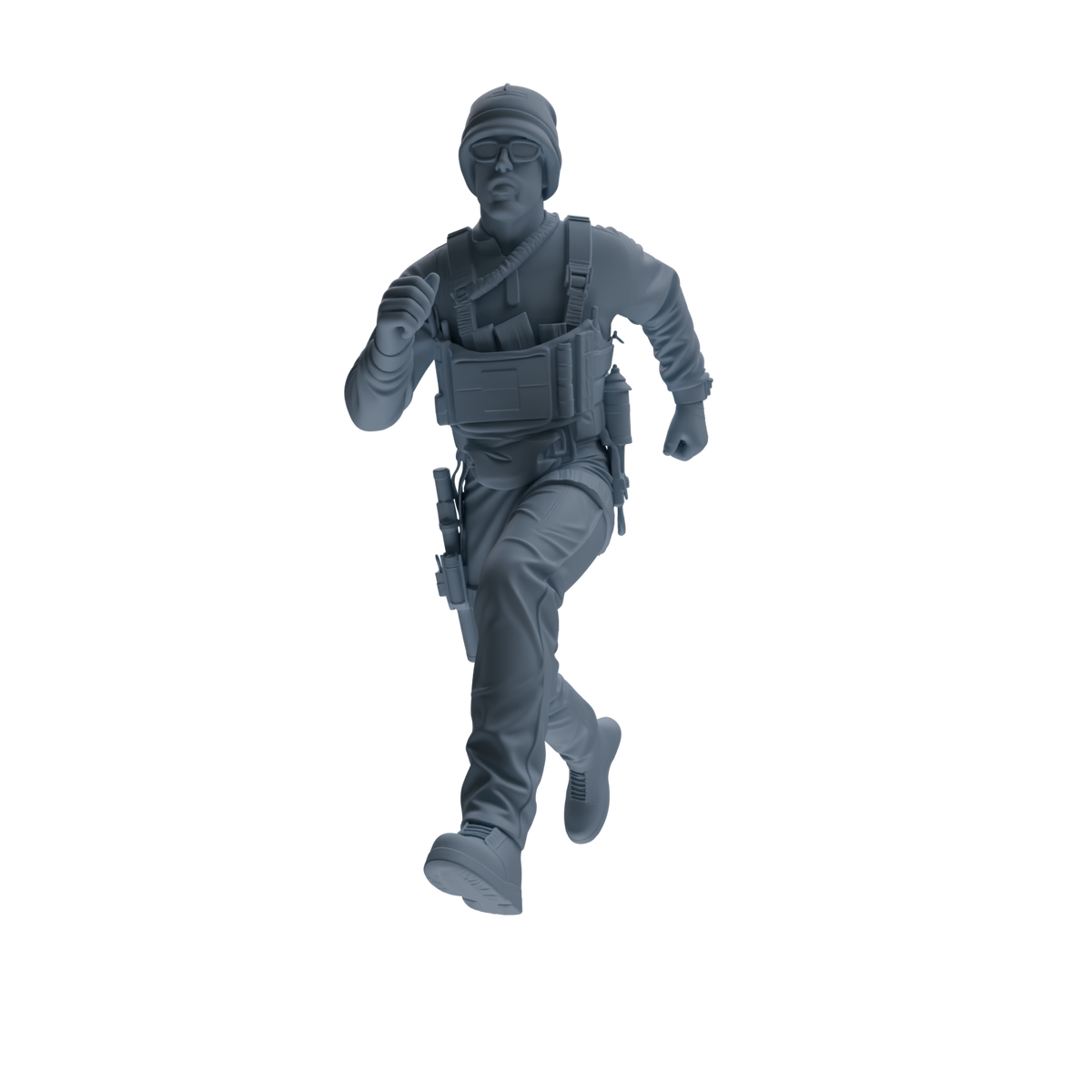 MRY-SFW SSTR388 Modern U.S. Special Forces Training Four-Person Group — detail view 4