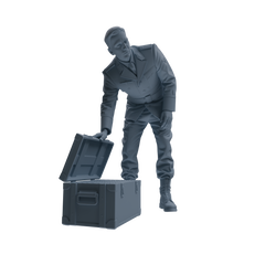 MRY-SFW SSTR234 Modern German Army Logistics Soldier Combat Readiness Four-Person Group