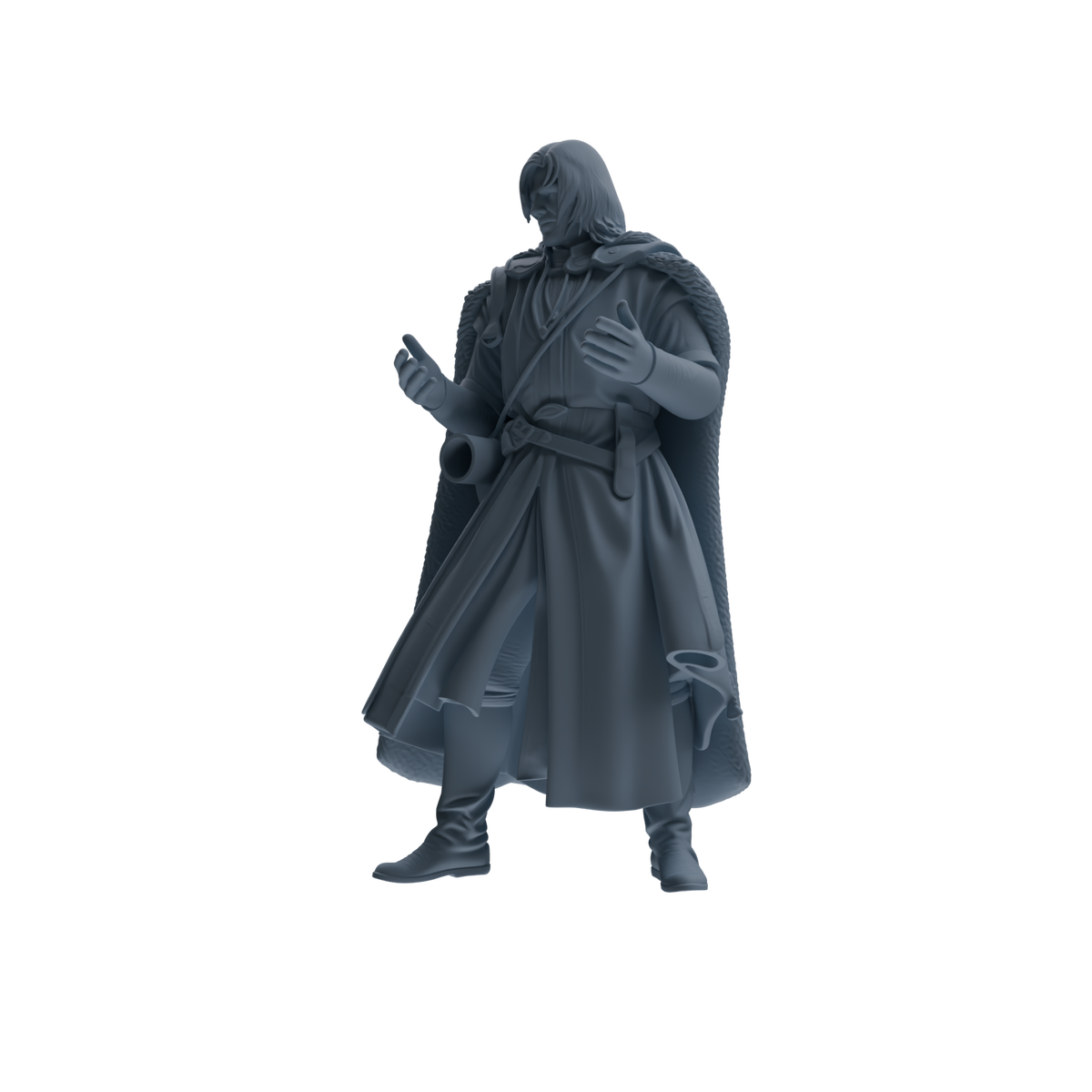 MRY-SFW SSTR281 Medieval Prince Conversation Four-Person Group — detail view 4