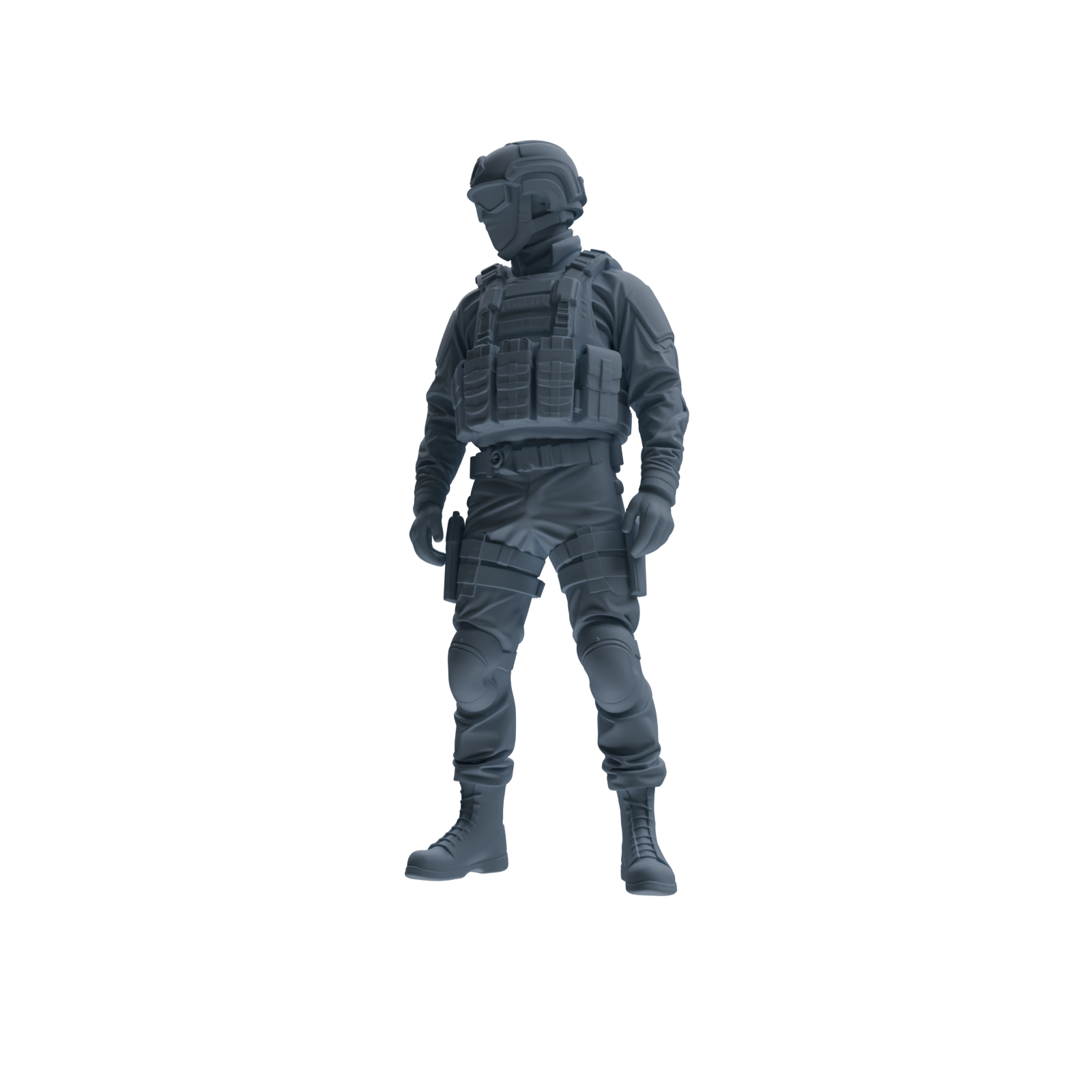 MRY-SFW SSTR354 Modern American Mercenary Patrol Four-Person Group