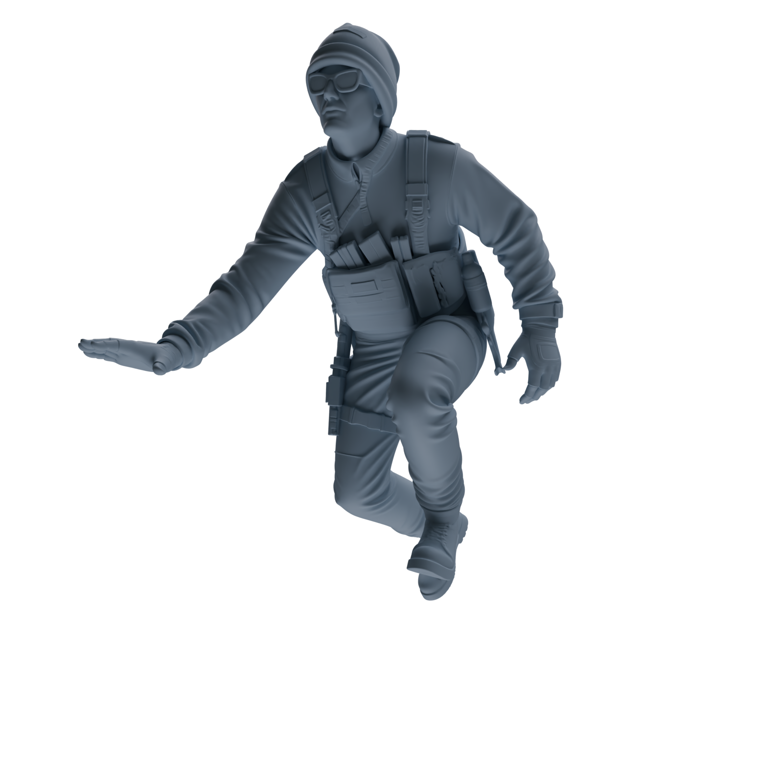 MRY-SFW SSTR390 Modern U.S. Special Forces Combat Four-Person Group
