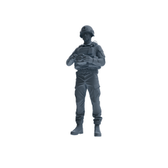 MRY-SFW SSTR250 Modern British Army Logistics Soldier Maintenance Three-Person Group
