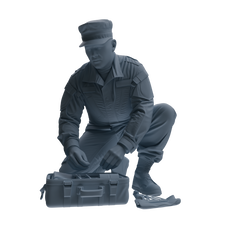 MRY-SFW SSTR248 Modern U.S. Army Medic Four-Person Group