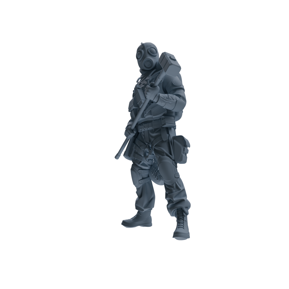 MRY-SFW SSTR340 Modern Counter-Terrorism SWAT Breacher Combat Four-Person Group — detail view 4