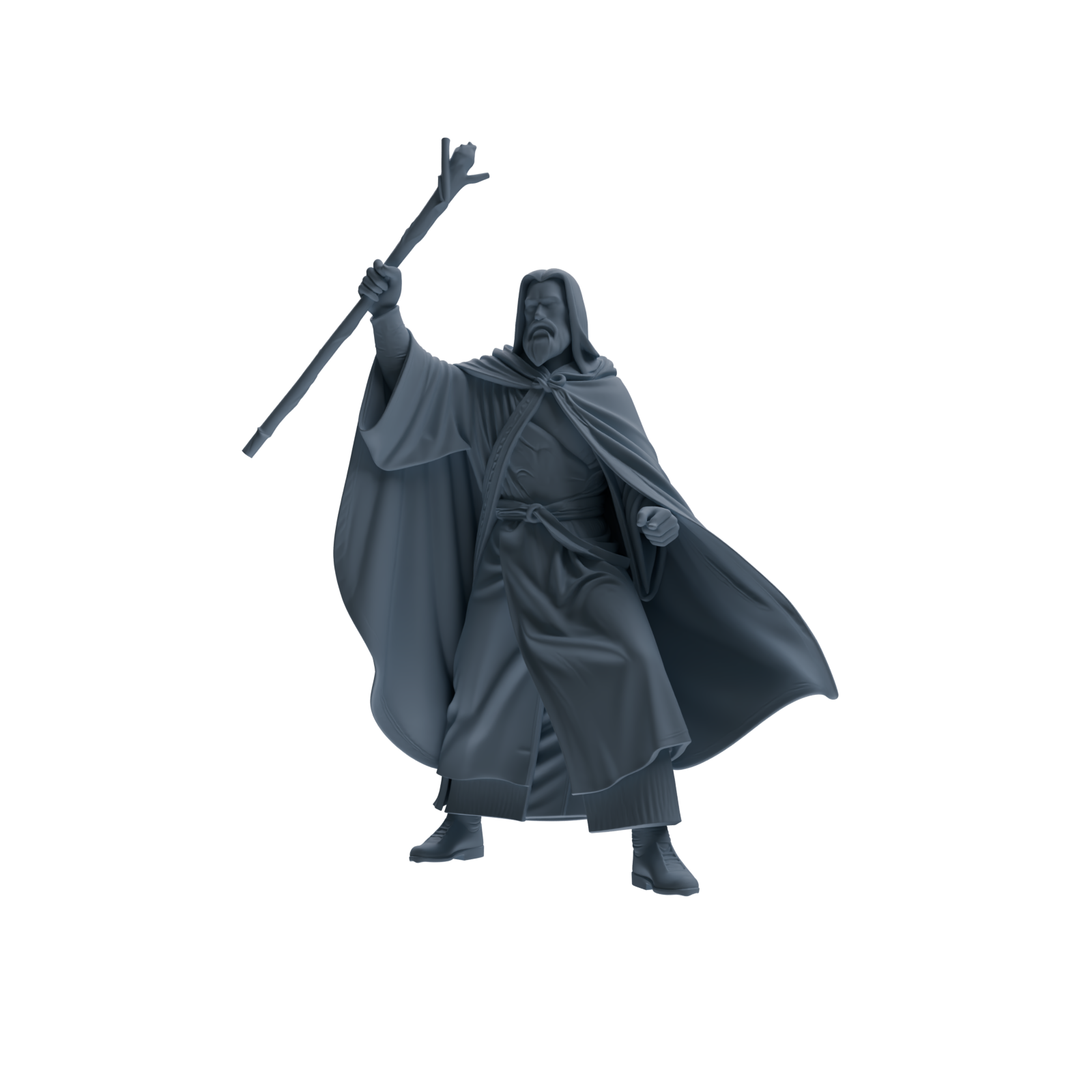 MRY-SFW SSTR293 Medieval Merlin Wizard Garrison Four-Person Group