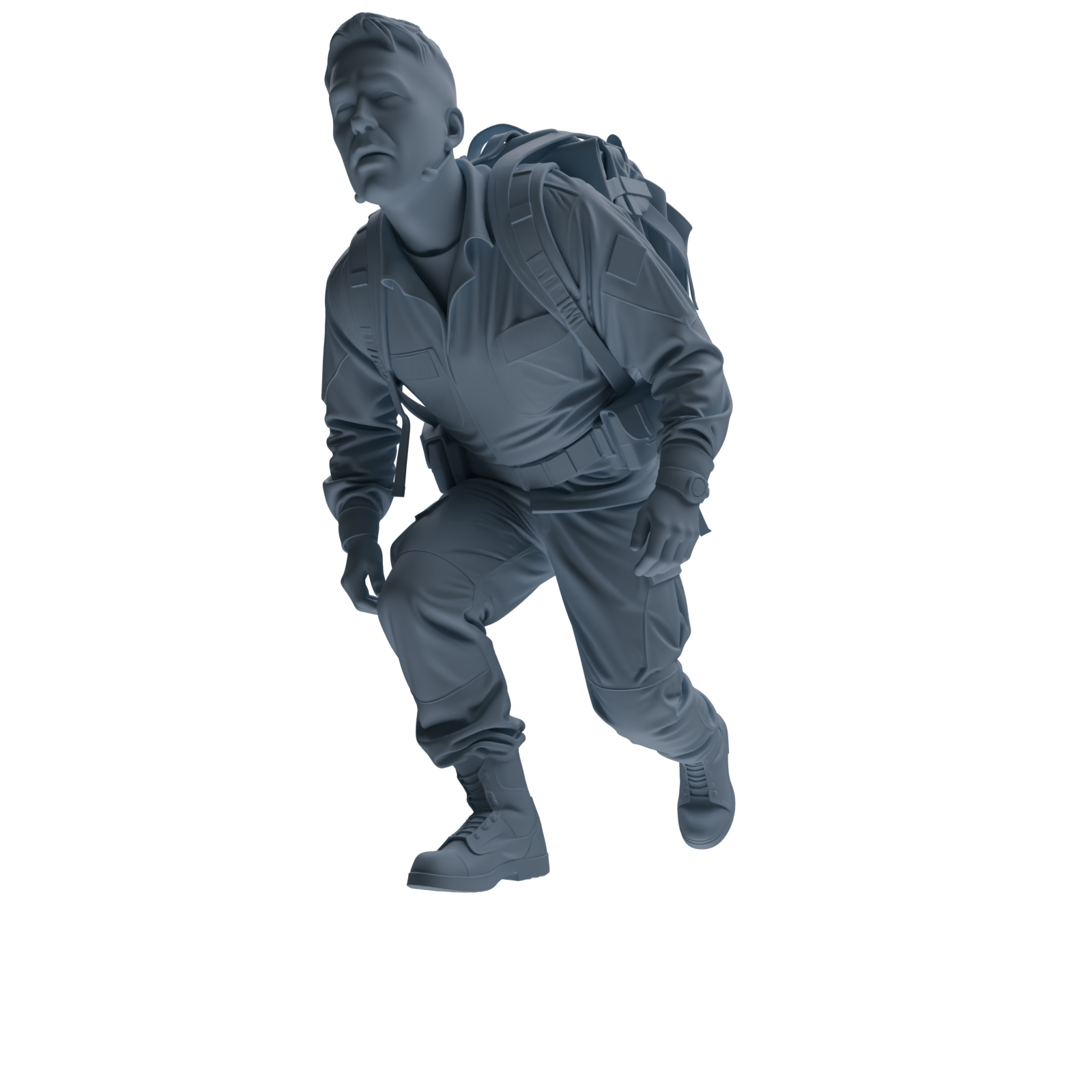 MRY-SFW SSTR146 Miniatures Soldier Model Kit War of Hyenas Modern Canadian Army Four-Person Tactics Group