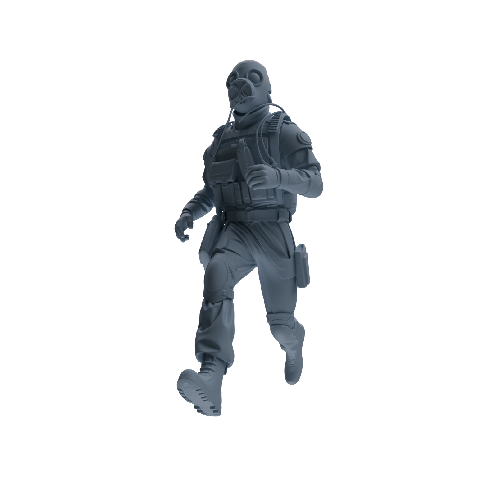 MRY-SFW SSTR343 Modern Counter-Terrorism SWAT Breacher Combat 4 Four-Person Group