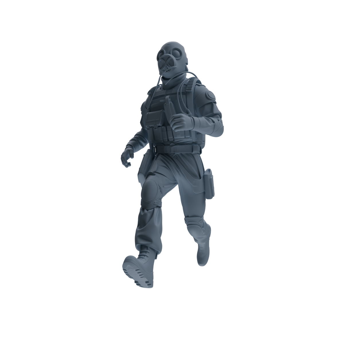 MRY-SFW SSTR343 Modern Counter-Terrorism SWAT Breacher Combat 4 Four-Person Group — detail view 4
