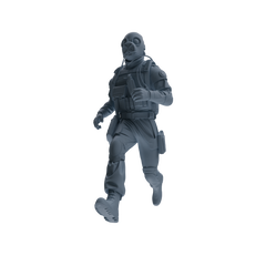MRY-SFW SSTR343 Modern Counter-Terrorism SWAT Breacher Combat 4 Four-Person Group