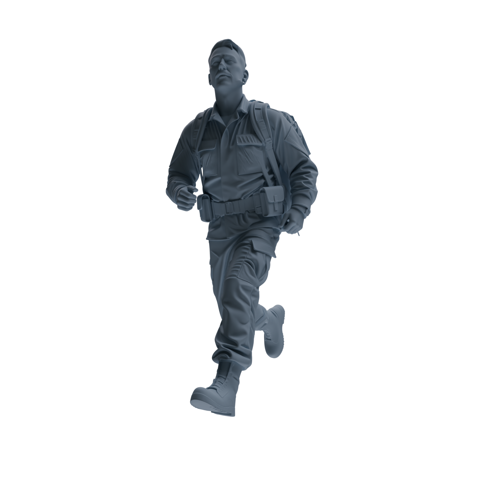 MRY-SFW SSTR138 Miniatures Soldier Model Kit War of Hyenas Modern Canadian Army Four-Person Hiking Group