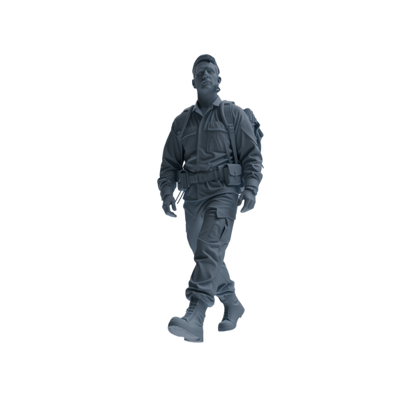 MRY-SFW SSTR144 Miniatures Soldier Model Kit War of Hyenas Modern Canadian Army Four-Person Patrol Group