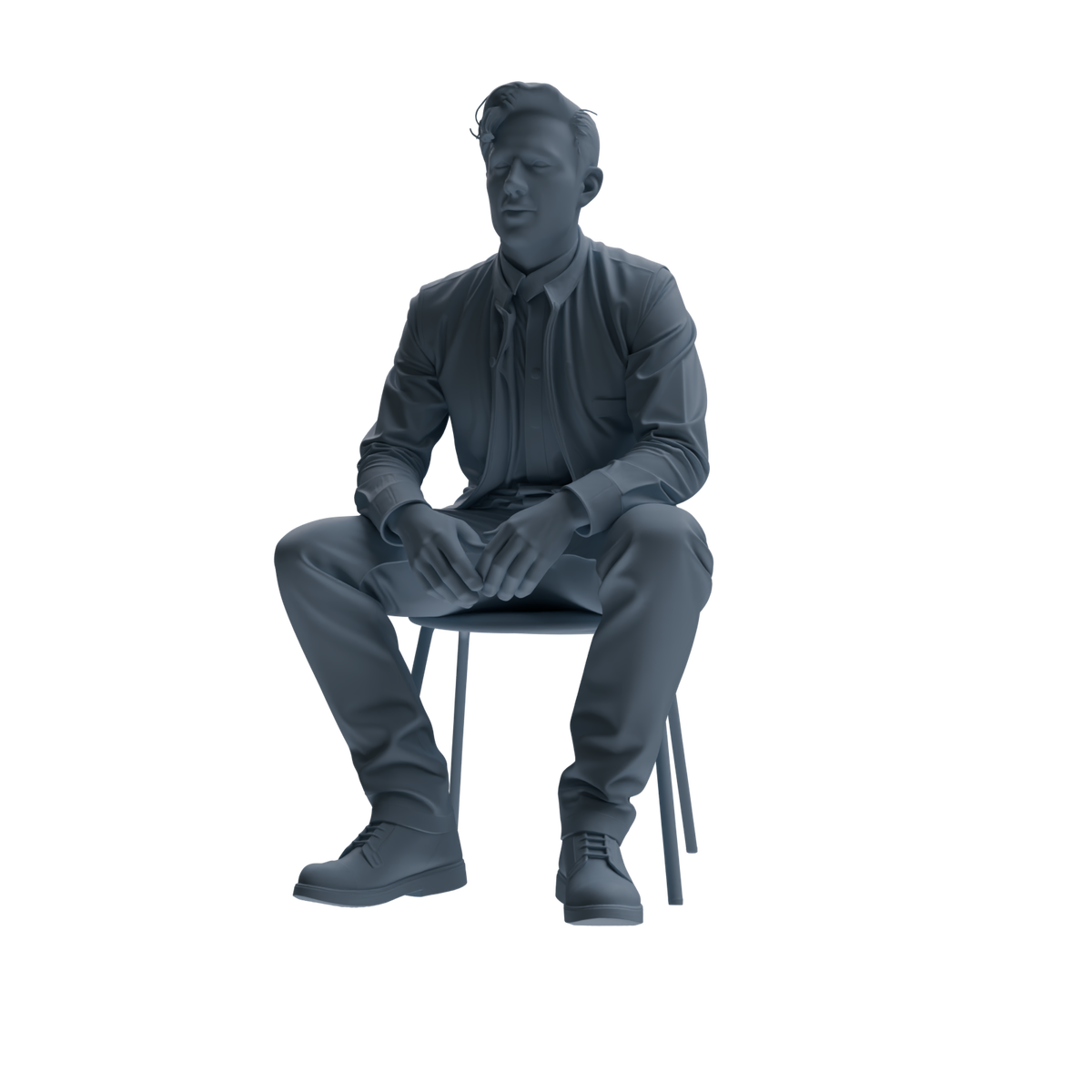 MRY-SFW SSTR143 Miniatures Soldier Model Kit War of Hyenas Modern Canadian Army Three-Person Rest Group 2 — detail view 4