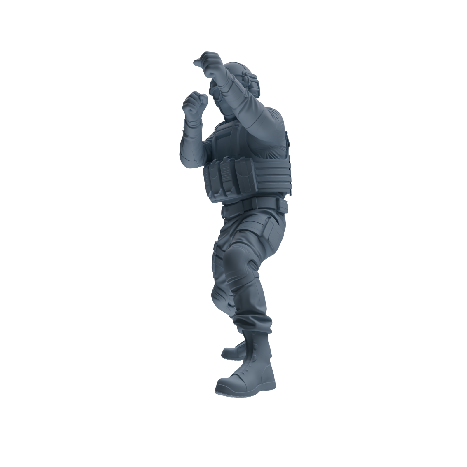 MRY-SFW SSTR346 Modern American Mercenary Combat Four-Person Group
