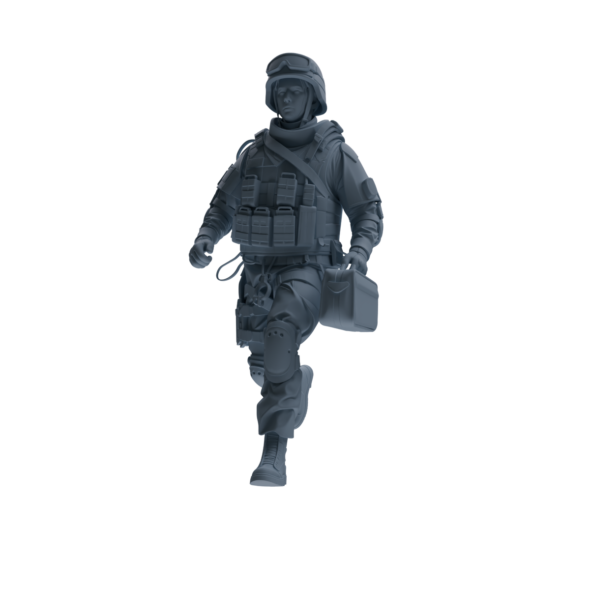 MRY-SFW SSTR329 Modern Counter-Terrorism SWAT Fire Support Operator Rescue 2 Four-Person Group — detail view 4