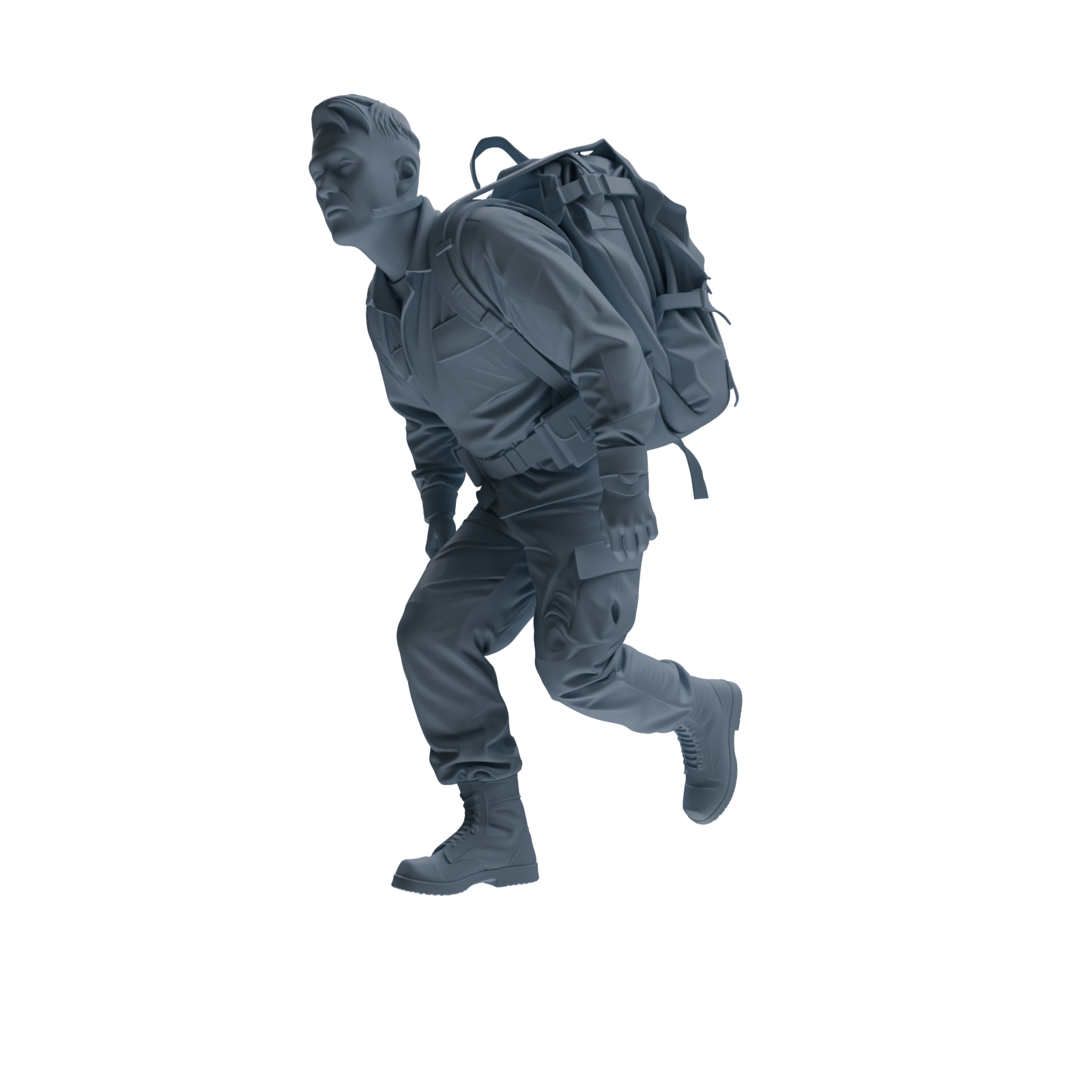 MRY-SFW SSTR136 Miniatures Soldier Model Kit War of Hyenas Modern Canadian Army Four-Person Ambush Group