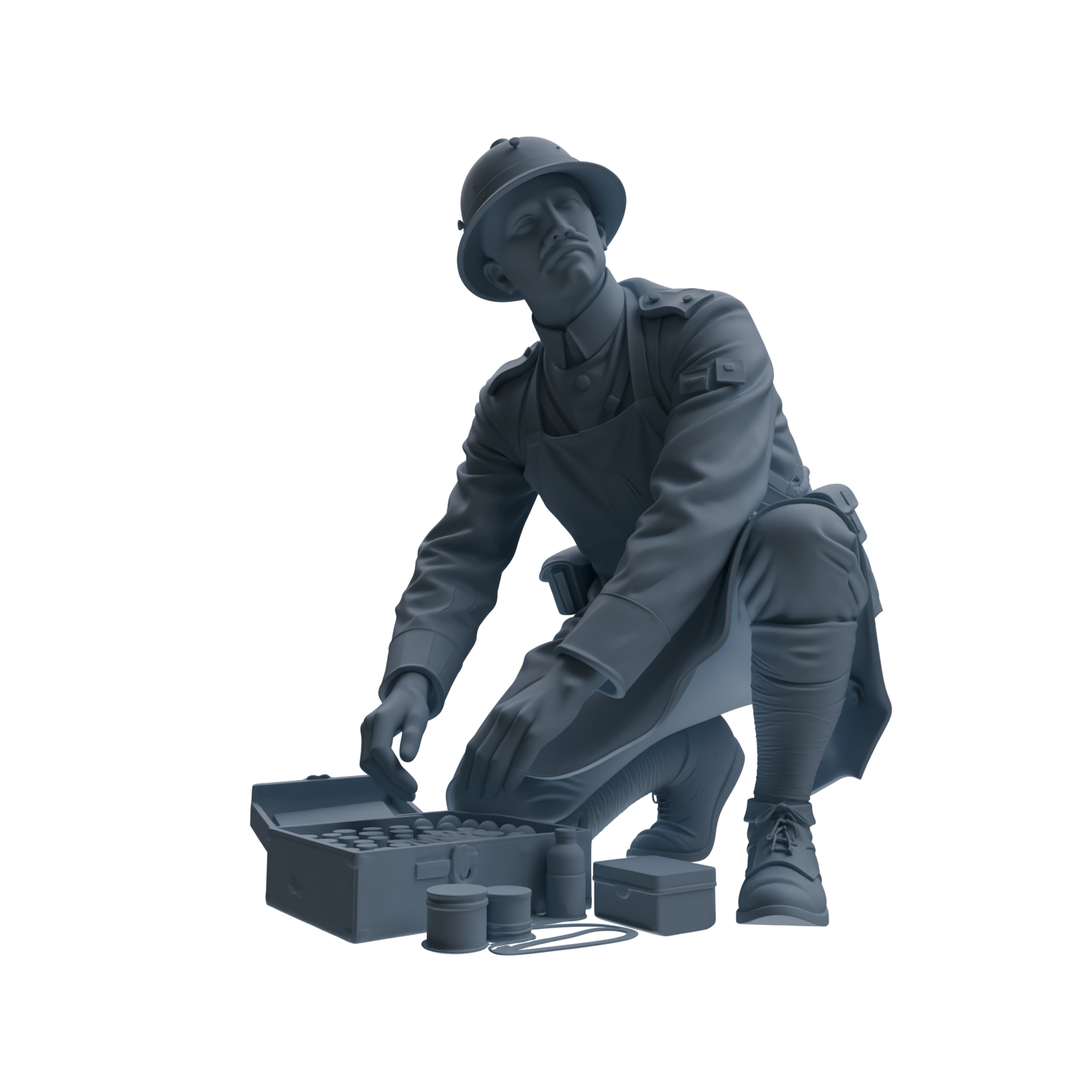 MRY-SFW SSTR263 WWI French Medic Four-Person Group