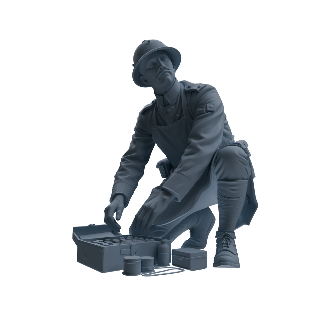 MRY-SFW SSTR263 WWI French Medic Four-Person Group