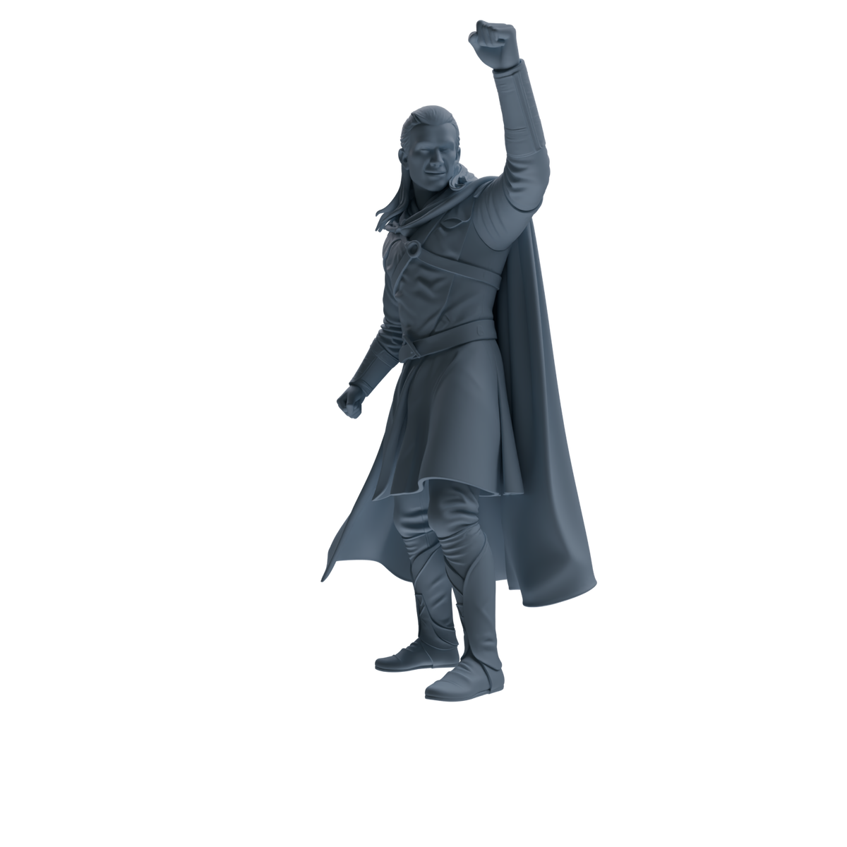 MRY-SFW SSTR304 Medieval Elf-King Cheering Four-Person Group — detail view 4