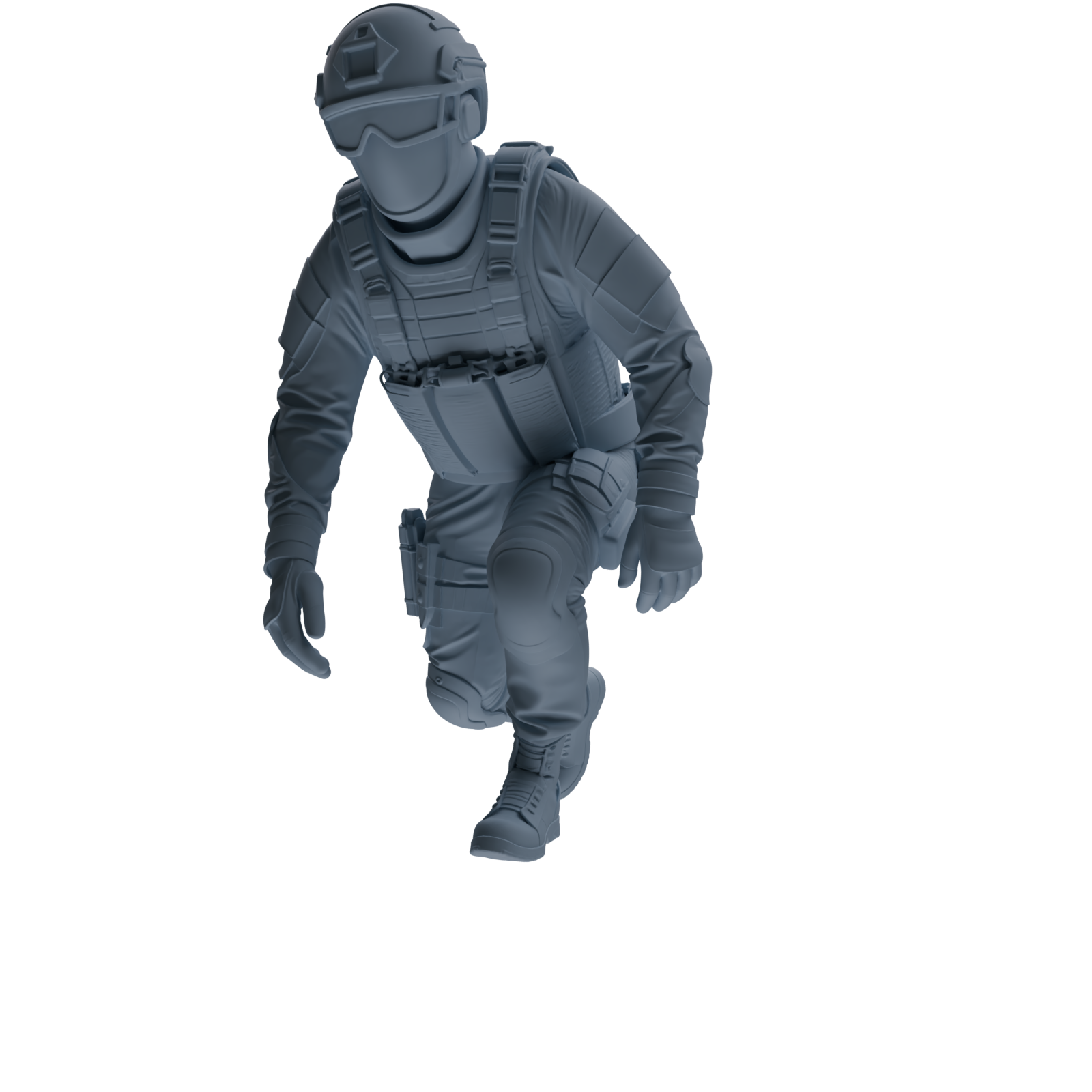 MRY-SFW SSTR361  Modern American Mercenary Combat 2 Four-Person Group