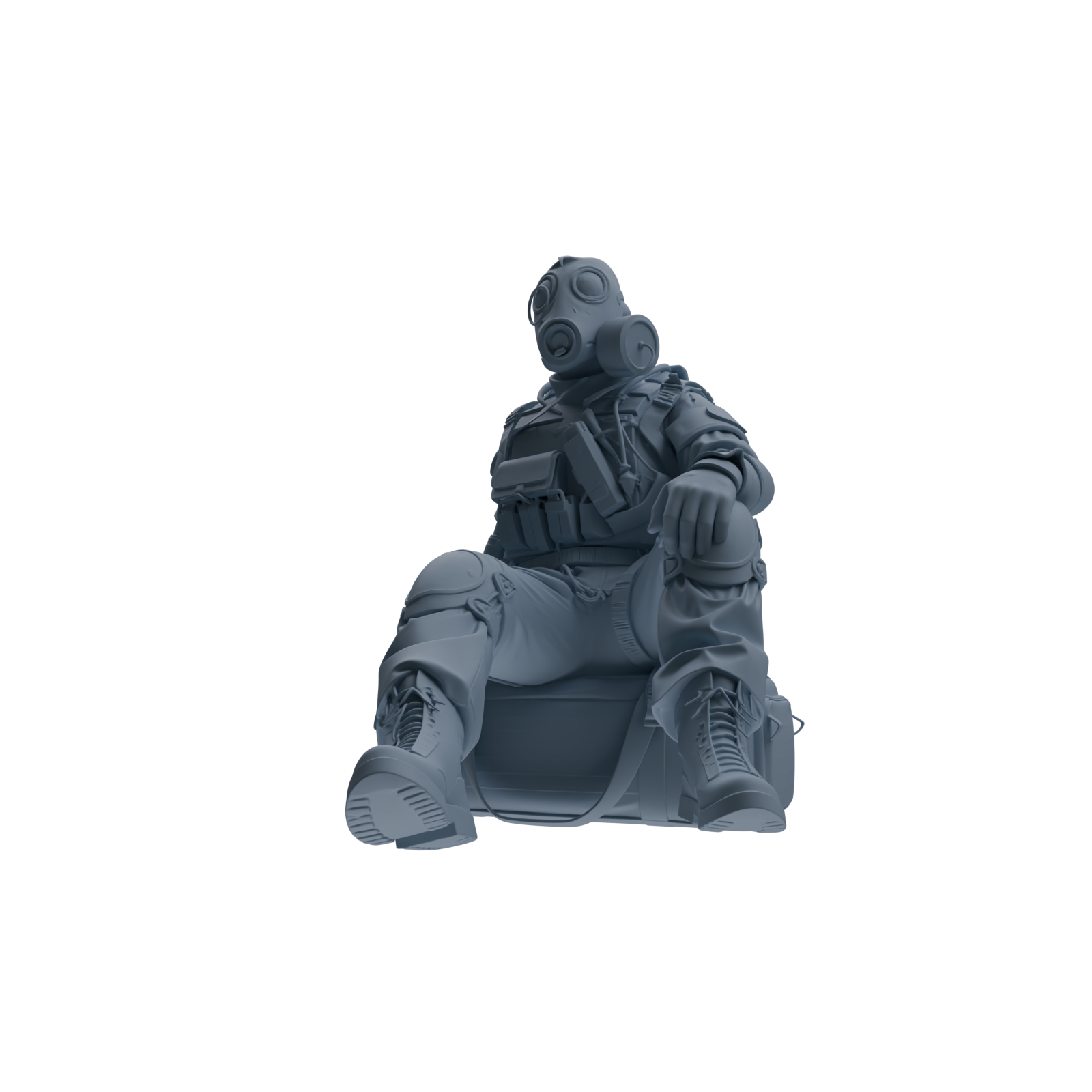 MRY-SFW SSTR338 Modern Counter-Terrorism SWAT Breacher Rest 2 Four-Person Group