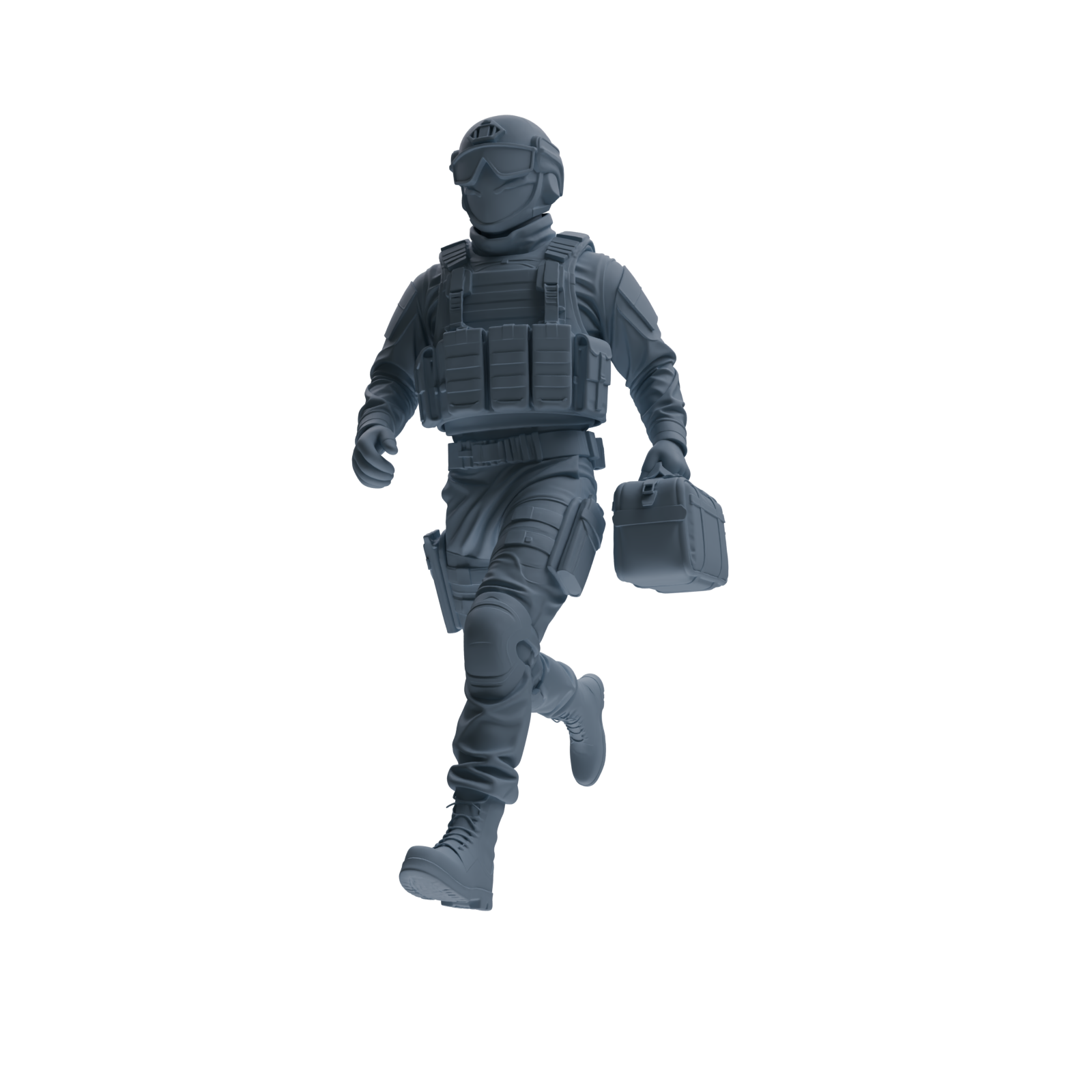 MRY-SFW SSTR349 Modern American Mercenary Rescue Four-Person Group
