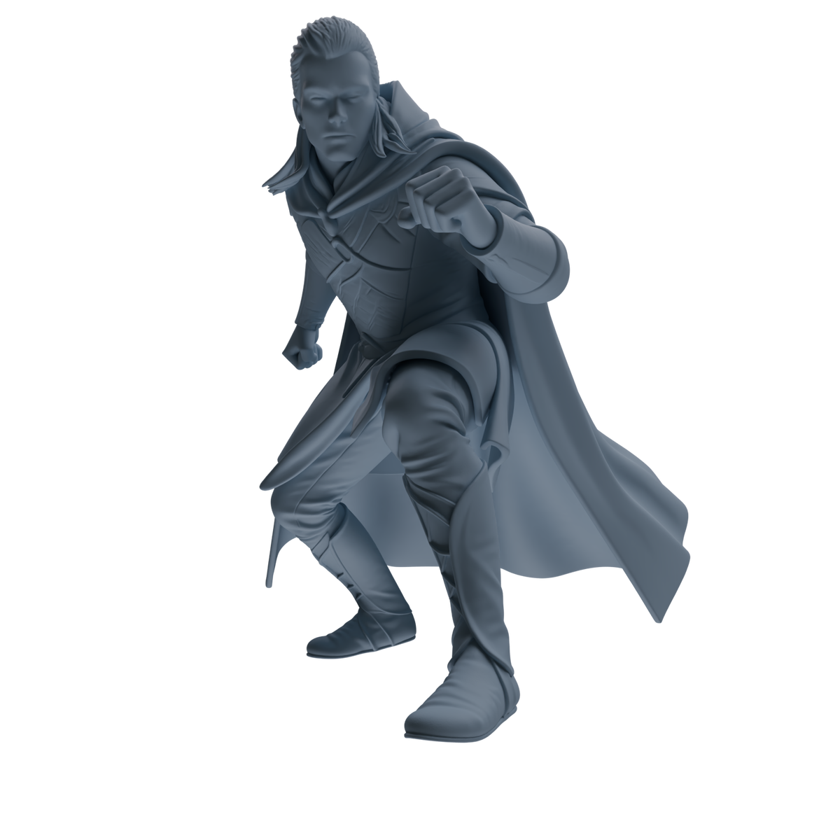 MRY-SFW SSTR306 Medieval Elf-King Ambush Four-Person Group — detail view 4