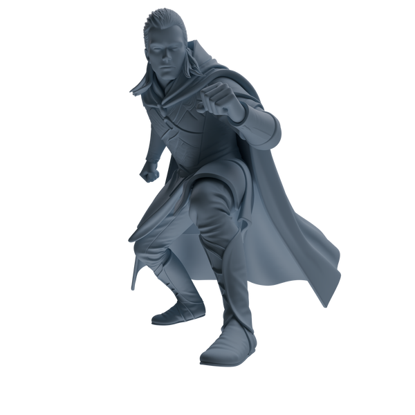 MRY-SFW SSTR306 Medieval Elf-King Ambush Four-Person Group