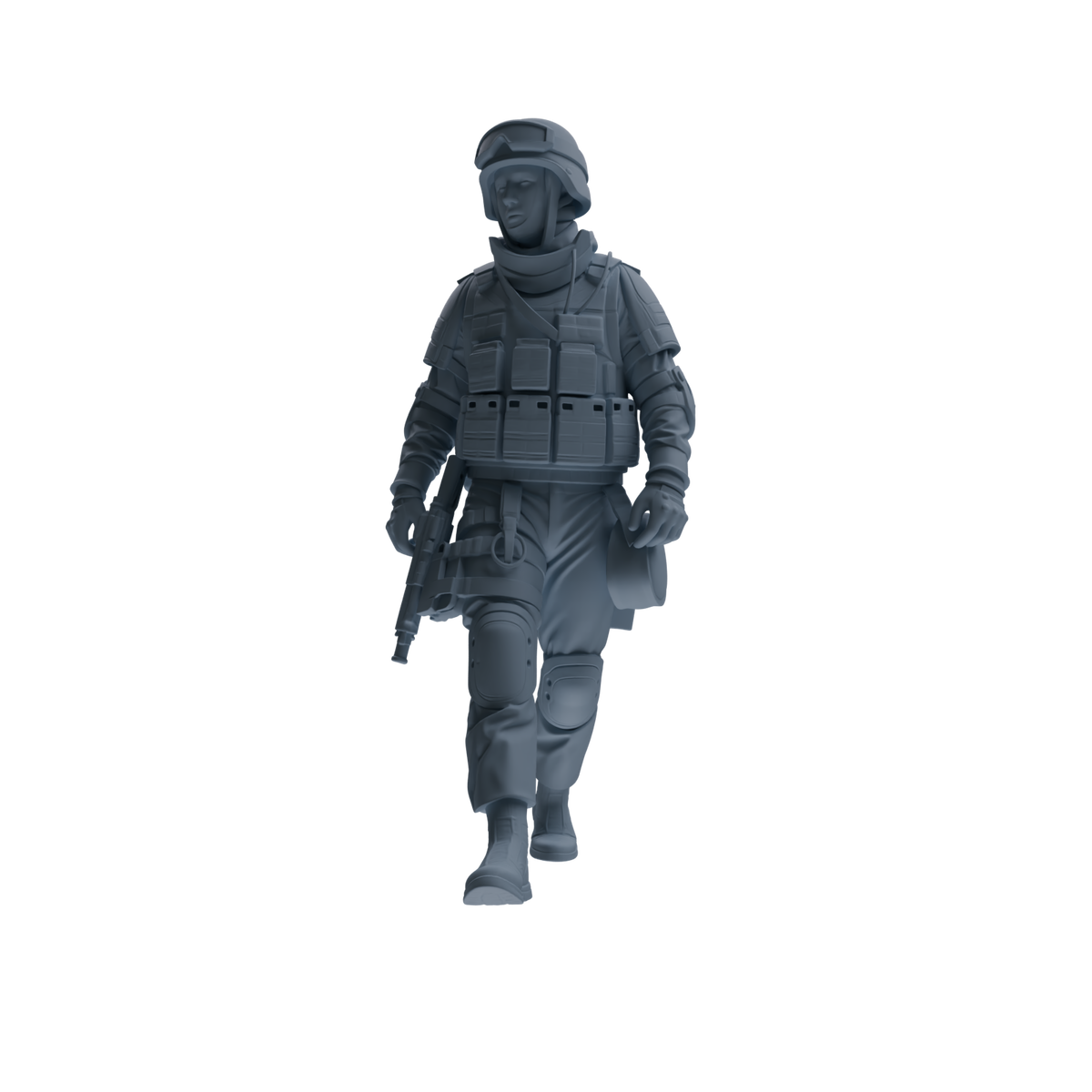 MRY-SFW SSTR330 Modern Counter-Terrorism SWAT Fire Support Operator Foot March 1 Four-Person Group — detail view 4