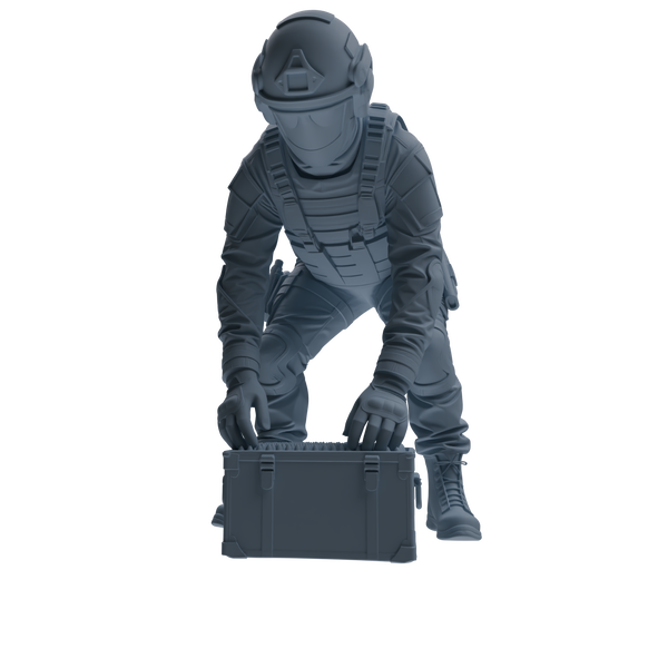 MRY-SFW SSTR357 Modern American Mercenary Combat Readiness Four-Person Group